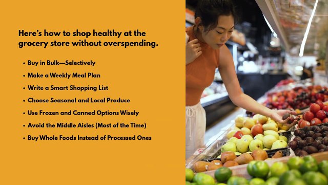 How to Shop Healthy at the Grocery Store on a Budget?