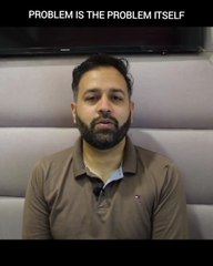 When your focus is on problems then you will only see the problems...