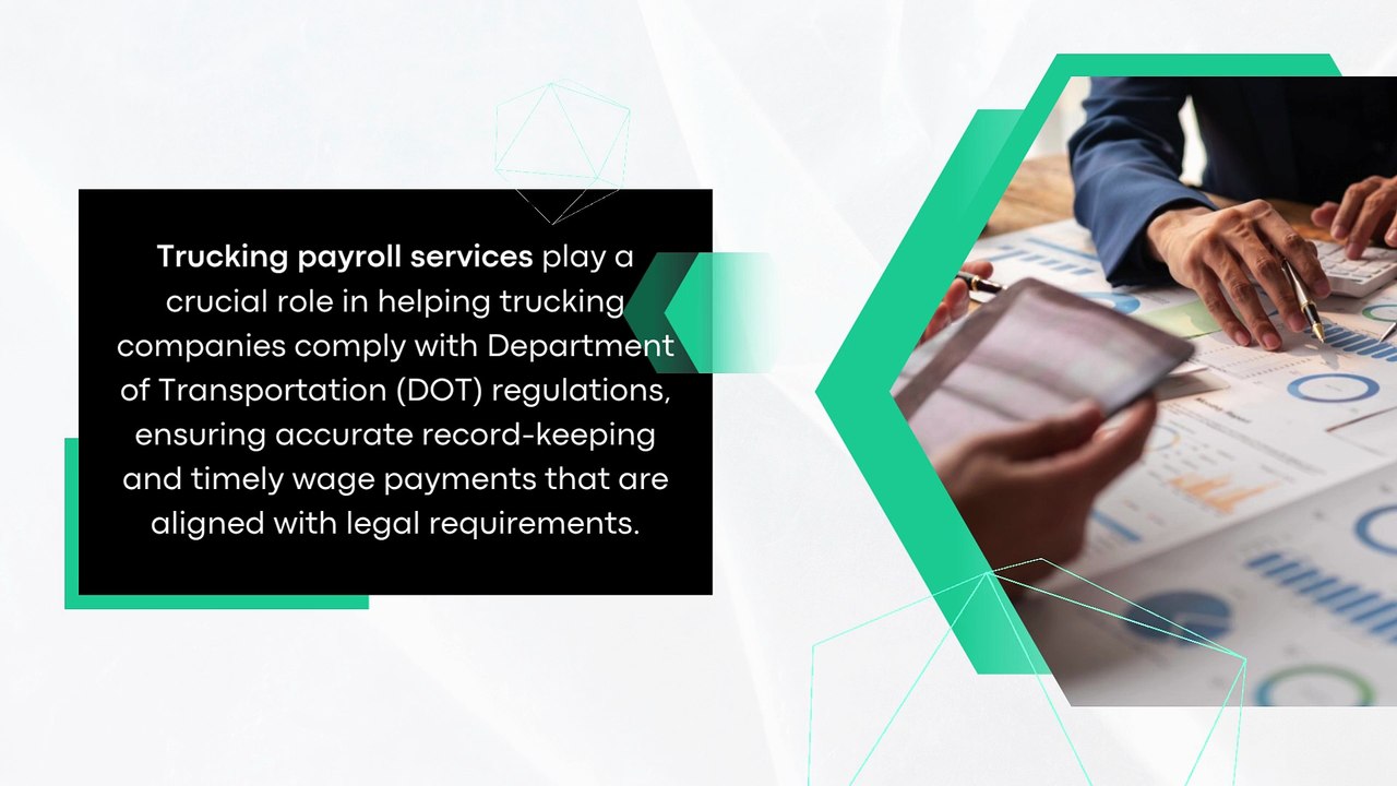 The Role Of Payroll Services In DOT Compliance
