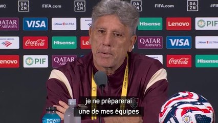 Fluminense - Gaucho : "Jamais je ne préparerai une de mes équipes uniquement pour défendre"