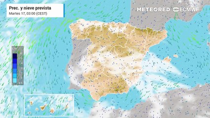 Las tormentas se cebarán en la mitad este peninsular