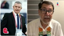 Noroña ahora se fue contra Javier Aguirre