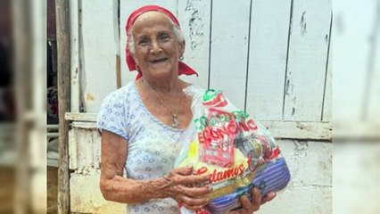 Comedores Económicos entrega alimenticias crudas a familias en Manabao