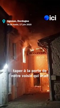 Deux appartements détruits dans un incendie parti d'une friteuse en Dordogne, un pompier blessé