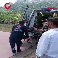 Kayseri'de facia gibi kaza! Traktör uçuruma yuvarlandı: 2'si ağır 8 yaralı