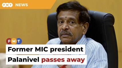 Former MIC president Palanivel passes away