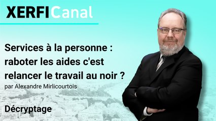 Services à la personne : raboter les aides c'est relancer le travail au noir ? [Alexandre Mirlicourtois]