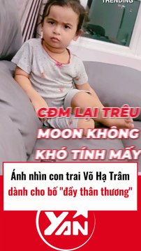 Ánh nhìn con trai Võ Hạ Trâm dành cho bố đầy thân thương