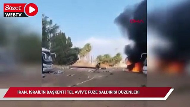 İran, İsrail’in başkenti Tel Aviv’e füze saldırısı düzenledi
