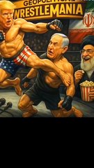 "Geopolitical WrestleMania: Trump vs Netanyahu in the Ring – Iran Watching Popcorn in Hand!"