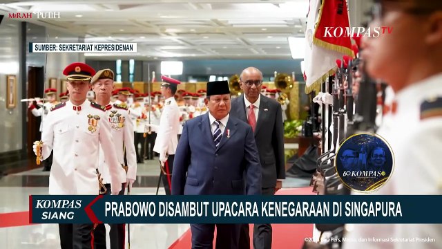 Usai Disambut di Singapura, Presiden Prabowo Lanjutkan Diplomasi ke Rusia Temui Putin