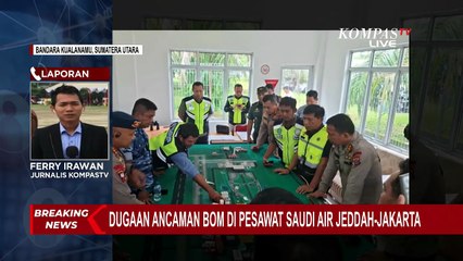 Begini Situasi di Bandara Kualanamu Usai Pendaratan Darurat Saudi Airlines karena Ancaman Bom