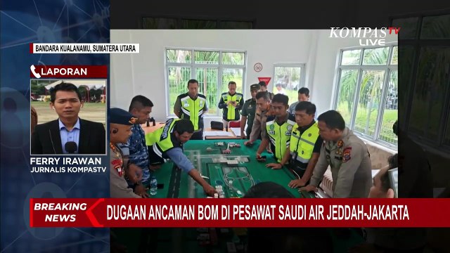 Begini Situasi di Bandara Kualanamu Usai Pendaratan Darurat Saudi Airlines karena Ancaman Bom