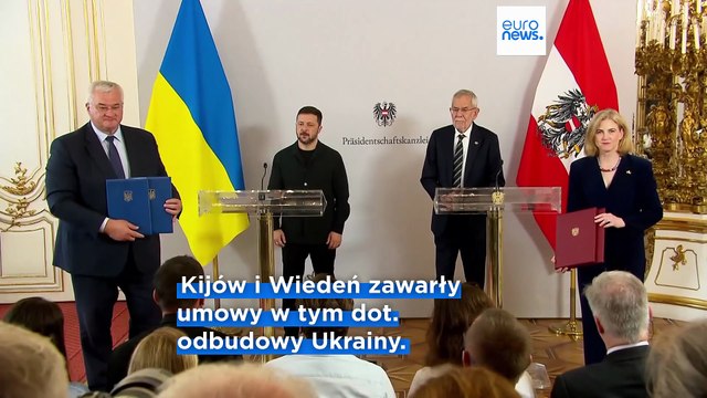 Zełenski odwiedza Austrię po raz pierwszy od 2022 roku