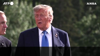 Trump lascia il G7, "devo tornare il prima possibile"