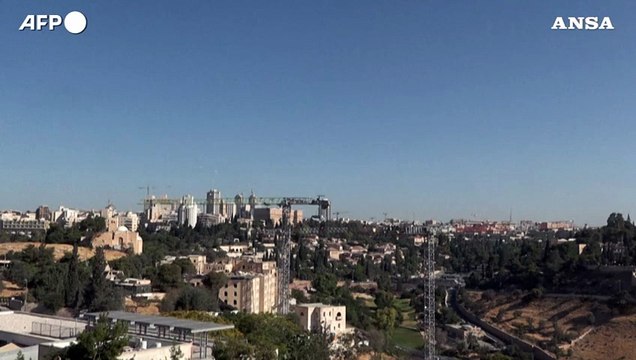 Allarme in Israele per il lancio di missili dall'Iran