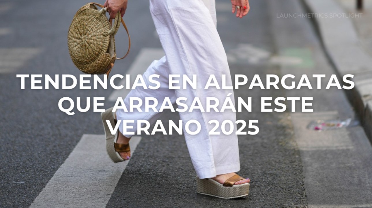 Tendencias en alpargatas que arrasarán este verano 2025