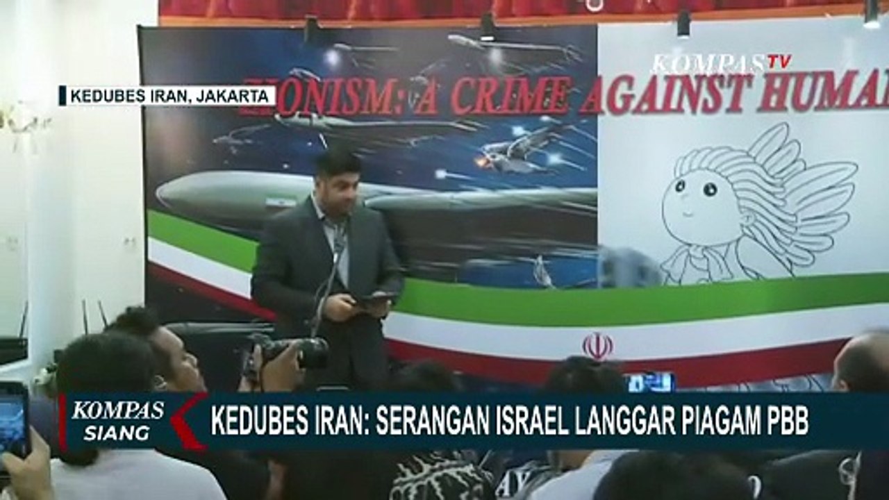 Serangan Israel, Kedubes Iran: Ini Ancaman Serius, Dewan Keamanan PBB Wajib Turun Tangan