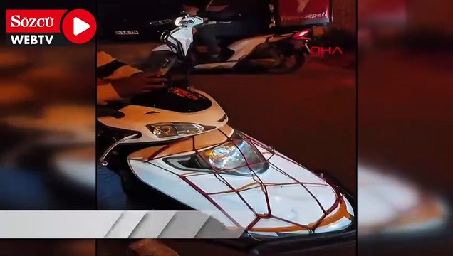 Eyüpsultan'da onlarca restorandan sipariş verdi, motokuryeler kapıda kaldı