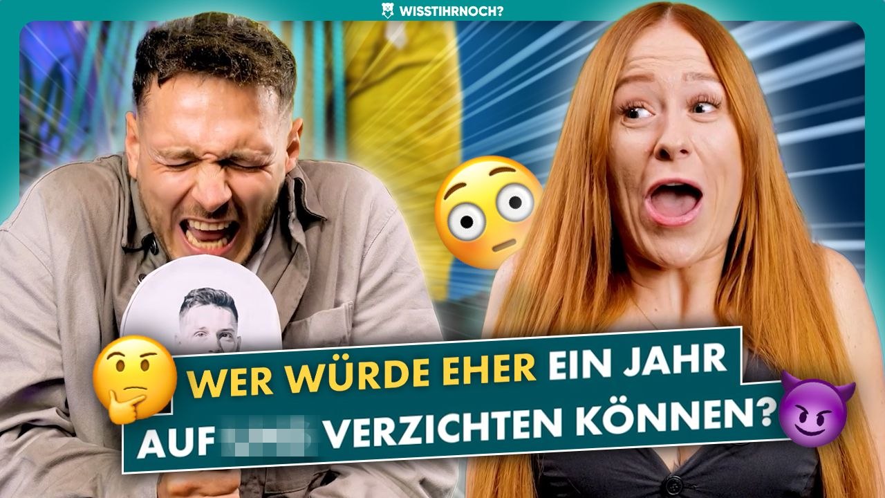 1 Jahr kein S**?! WER WÜRDE EHER mit OnlyFans-Couple!