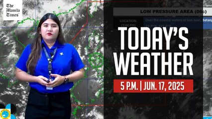 Today's Weather, 5 P.M. | June 17, 2025