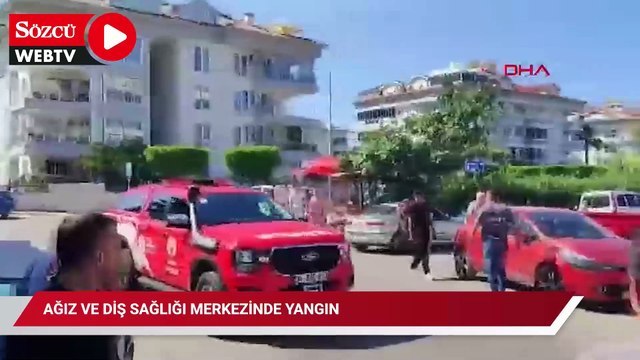 Ağız ve diş sağlığı merkezinde yangın