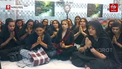 અમદાવાદમાં કિન્નર અખાડા દ્વારા પ્લેન ક્રેશના મૃતકો માટે મૌનવ્રત-કેન્ડલ માર્ચ યોજી શ્રદ્ધાંજલી અપાઈ