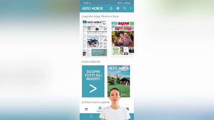 Porta Alto Adige in vacanza con te! 30 copie digitali in regalo per gli abbonati cartacei