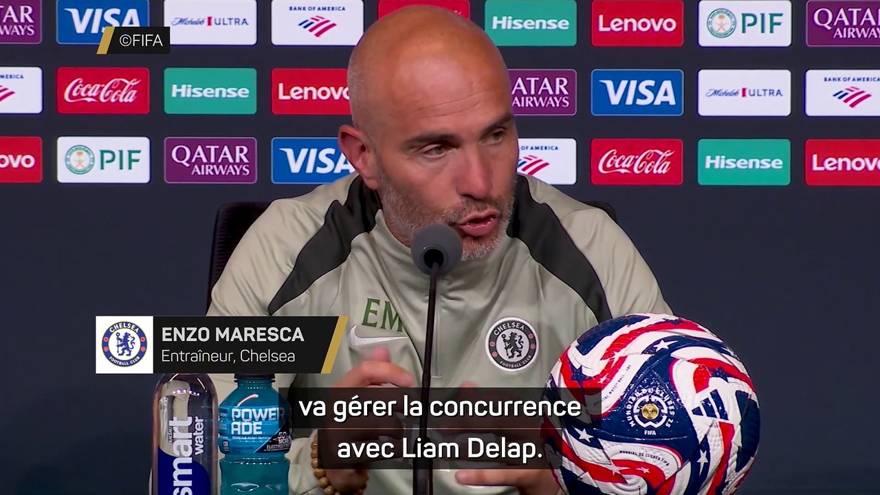 Maresca est "curieux de voir comment Jackson va gérer la concurrence avec Delap"