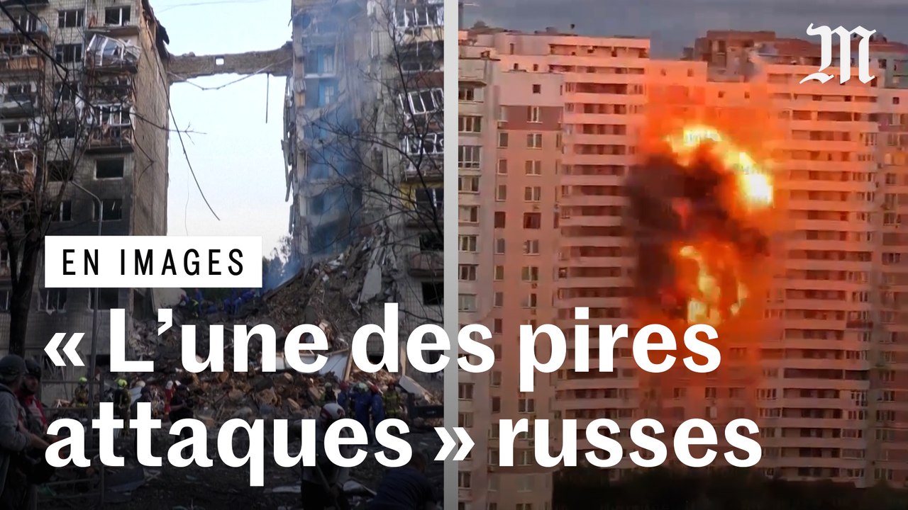 Guerre en Ukraine : « l’une des pires attaques » russes sur Kiev