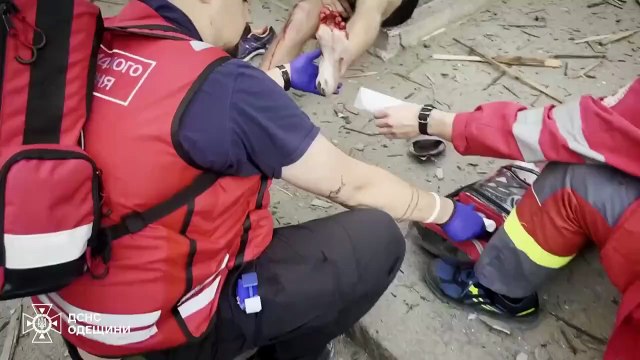 Rosyjski atak na Odessę: jedna osoba nie żyje, 17 rannych, w tym ciężarna kobieta