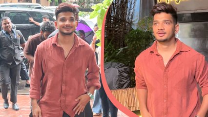 First Copy Web Series Promotions: Dongri Ka Boss Munawar Faruqui Snapped With Full Security | Mumbai