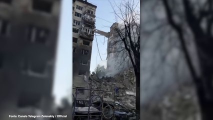 Nella notte oltre 440 droni russi sull'Ucraina