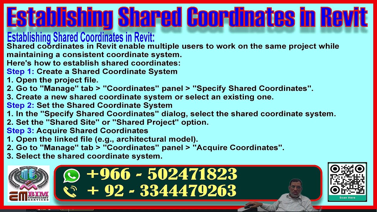 Establishing Shared Coordinates-7 -(Linking and Import)