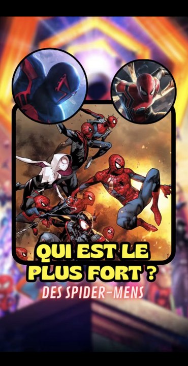 Qui est le plus fort des Spider-Mens ? #CapCut #spidey #marvel #mcu #spiderman #cosmicspiderman #captainuniverse #avengers #tomholland #milesmorales #marvelrivals