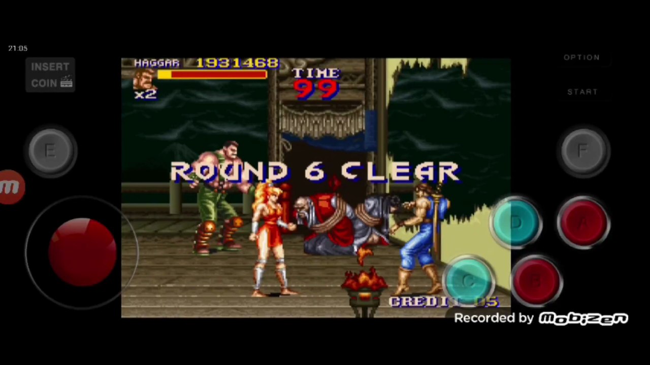 Final Fight 2 Mike Haggar vs Retu fase 6 completa final