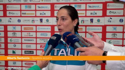 Santuccio bronzo nella spada "Speravo in una medaglia diversa"