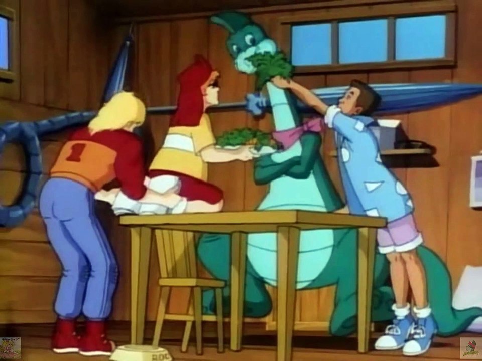 Denver le dernier dinosaure 03 : Denver parmi les chips