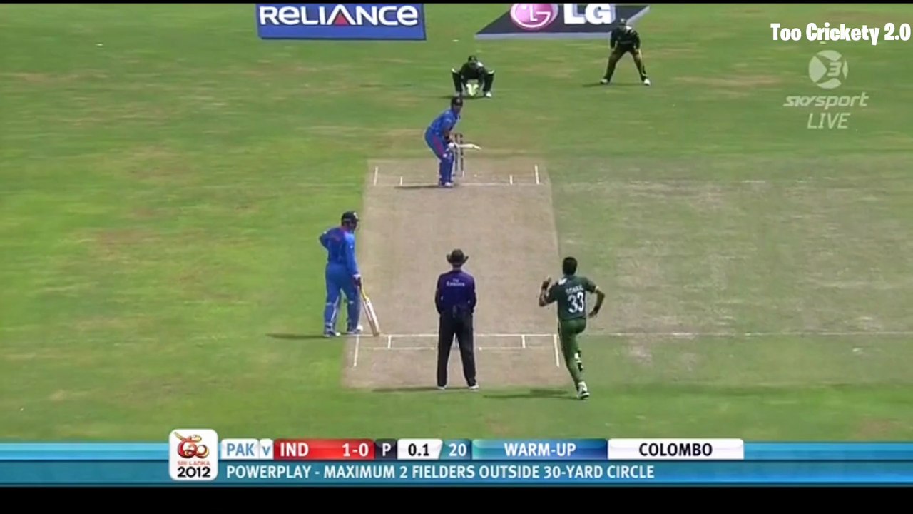 Warm up - India vs Pakistan - 2012 T20 World Cup | Highlights