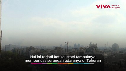 Asap Hitam 'Selimuti' Israel Akibat Serangan Brutal Iran