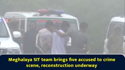 Meghalaya SIT team brings five accused to crime scene, reconstruction underway