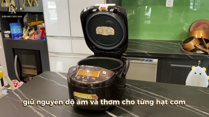Nồi cơm điện Zojirushi NP-ZU18-TD 1.8L cao tần, áp suất