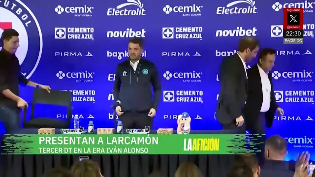 Nicolás Larcamón ve a Cruz Azul como lo más grande en su carrera: Es el proceso más importante