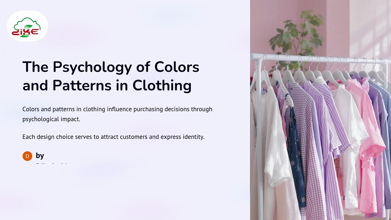 What is the psychology of colours and patterns in the clothing industry