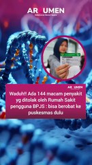 Waduh! Ada 144 Macam Penyakit yang ditolak oleh rumah sakit pengguna BPJS: Bisa Berobat ke Puskesmas Dulu