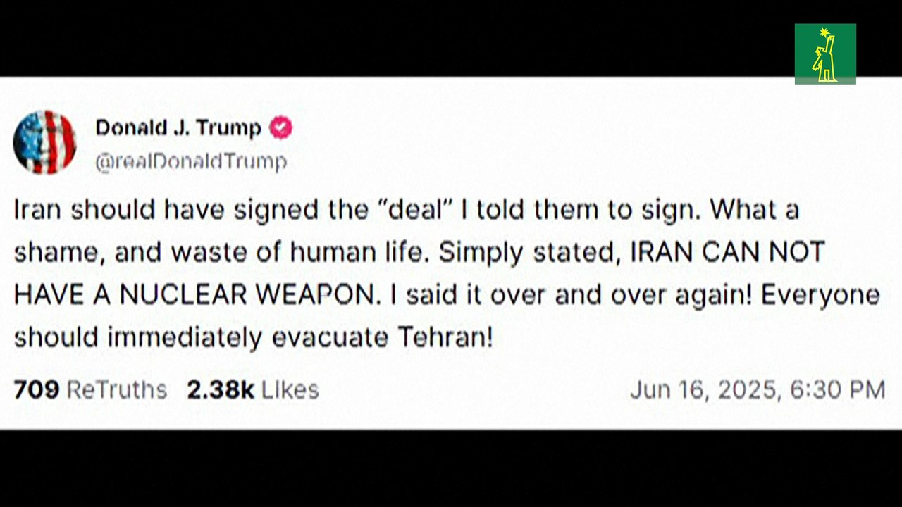 Trump abandonó prematuramente cumbre del G7 tras pedir la evacuación de Teherán