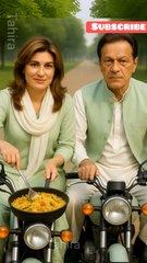 "Biryani & Love: Served Hot on a Motorcycle"