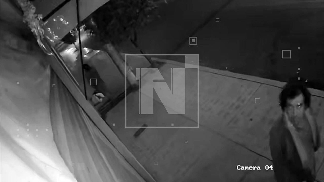 ¡Insólito robo! Cámaras de seguridad captan a delincuentes robando... ‘cámaras de vigilancia’