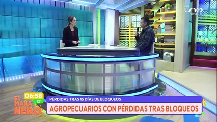“¡Todo se dañó! ¿Quién me devuelve?”, dijo molesta una productora, luego de 15 días de bloqueo
