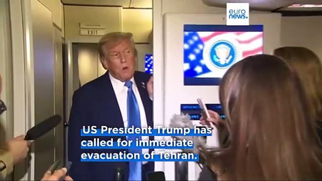 Thousands flee Tehran as conflict with Israel continues to escalate